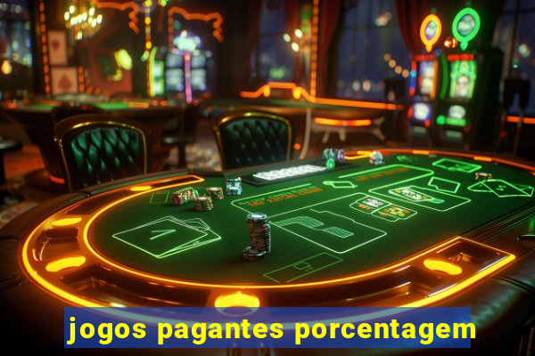 jogos pagantes porcentagem